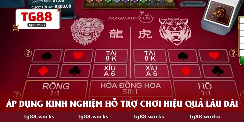 Áp dụng kinh nghiệm hỗ trợ chơi hiệu quả lâu dài