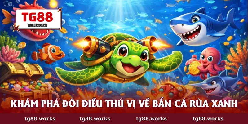 Khám phá đôi điều thú vị về bắn cá rùa xanh