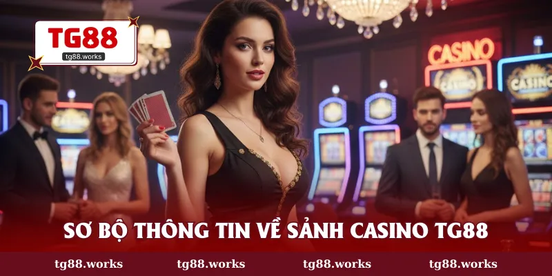 Sơ bộ thông tin về sảnh casino TG88