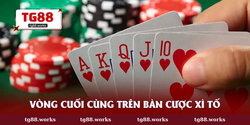 Tình thế Showdown trên bàn cược xì tố online